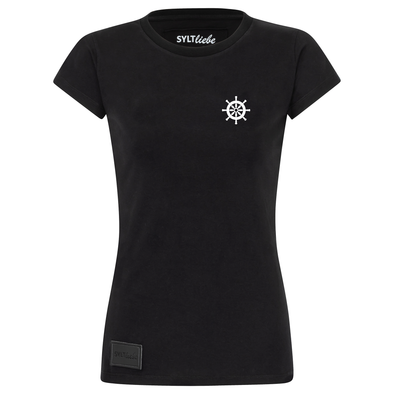 Damen T-Shirt STEUERBORD schwarz