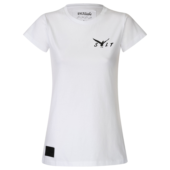 Damen T-Shirt SYLTMÖVE weiß