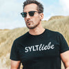 Herren T-Shirt Syltliebe TAGTRÄUMER schwarz