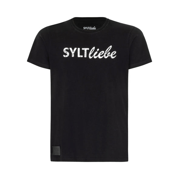 Herren T-Shirt Syltliebe TAGTRÄUMER schwarz