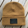 Beanie Syltliebe LEBENSRETTER caramel