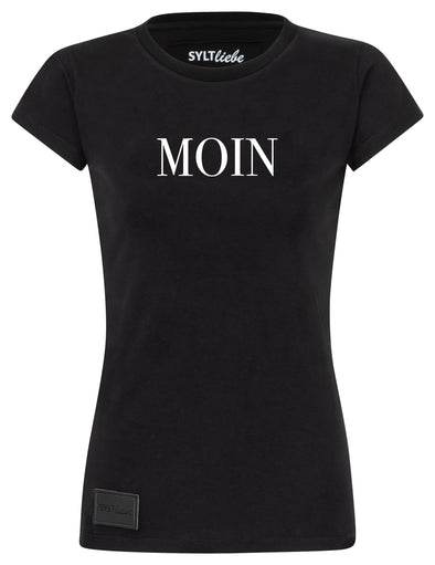 Damen T-Shirt MOIN schwarz